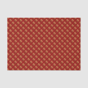 Papel De Seda 2024 Dragon Year Gold Efecto grabado en relieve Te
