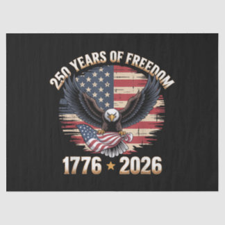 Papel De Seda 250 Years American 250th Anniversary US USA Flag 4