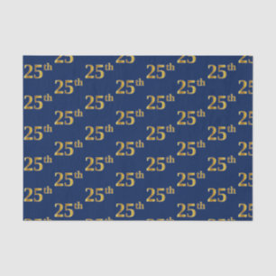 Papel De Seda 25to (vigésimo quinto) acontecimiento del oro