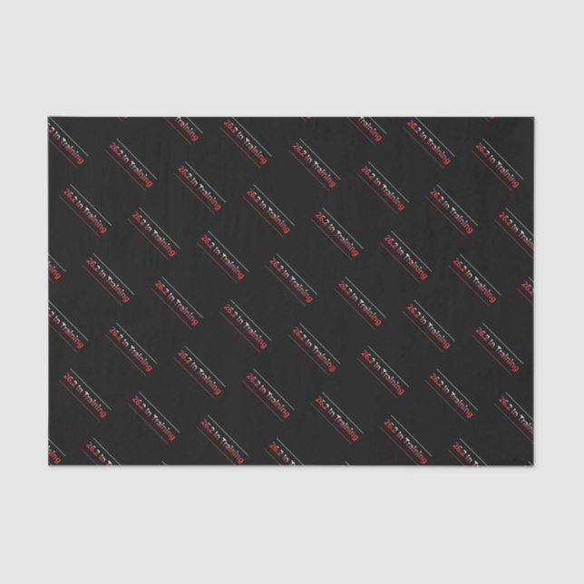 Papel De Seda 26.2 en entrenamiento carrera maratónica completa (Anverso)