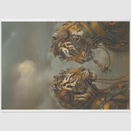 Papel De Seda 2 Desconexión Mecánica de Tigres