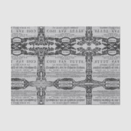 Papel De Seda (300) HH Wolfgang Amadeus Mozart Herz Oper Cosi tu