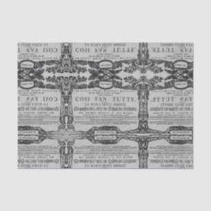 Papel De Seda (300) HH Wolfgang Amadeus Mozart Herz Oper Cosi tu