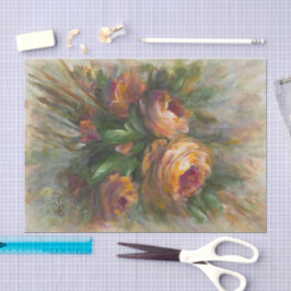 Papel De Seda 315 Rosas 