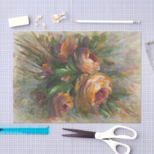 Papel De Seda 315 Rosas