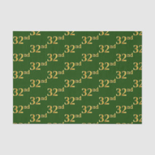 Papel De Seda 32do (trigésimo segundo) acontecimiento del oro