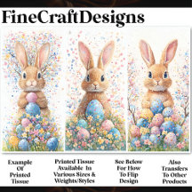 3 conejos de Pascua, Grupo 4 CC4 Decoupage