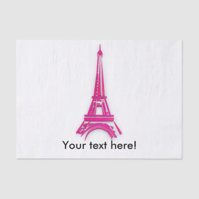 Papel De Seda 3 d Torre Eiffel, Francia clipart (Anverso)