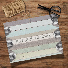 Papel De Seda 50.º cumpleaños medio siglo y fabuloso