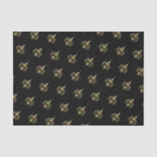 Papel De Seda 50 y fabulosas lámparas de oro de cumpleaños