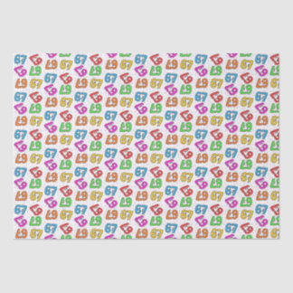 Papel De Seda "67" Viral Confetti Tissue Paper