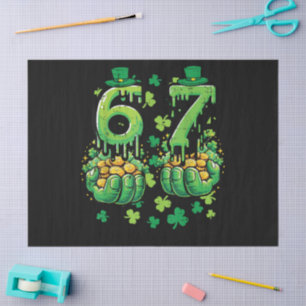 Papel De Seda 6 7 Día de San Patricio