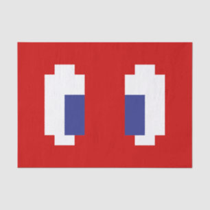 Papel De Seda 8 bits Pixel Manga Eyes