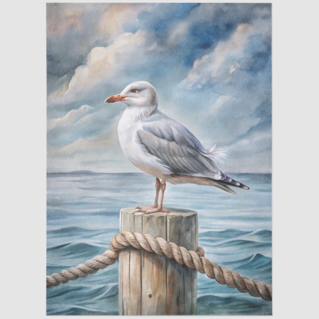 Papel De Seda A Coastal Series Design 11 (Anverso)