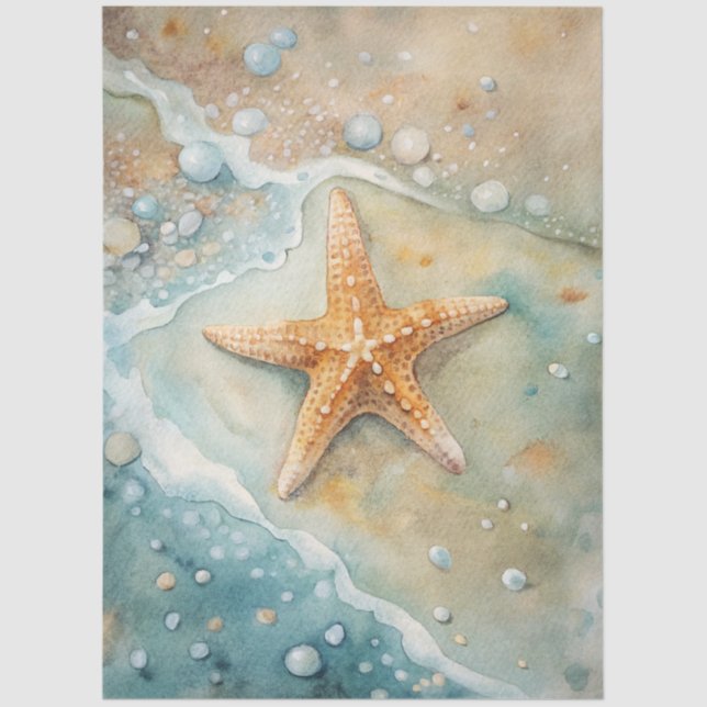 Papel De Seda A Coastal Series Design 20 (Anverso)