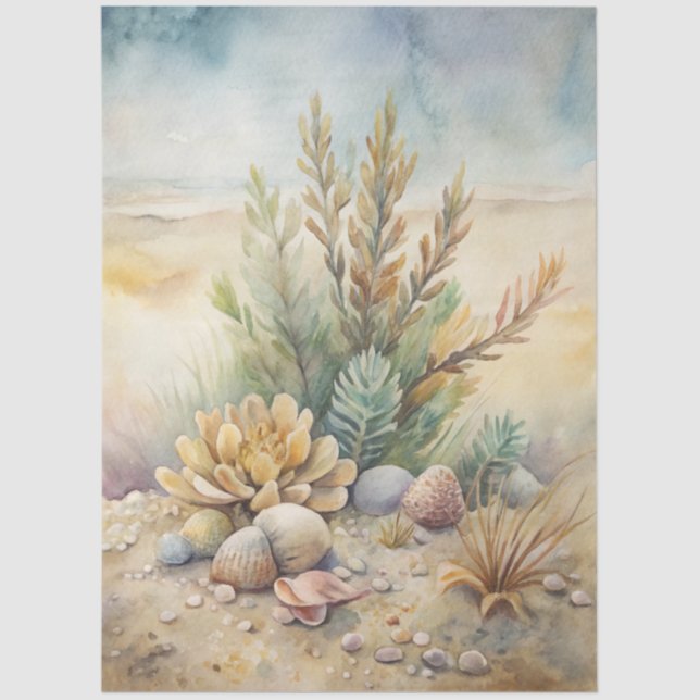 Papel De Seda A Coastal Series Design 35 (Anverso)