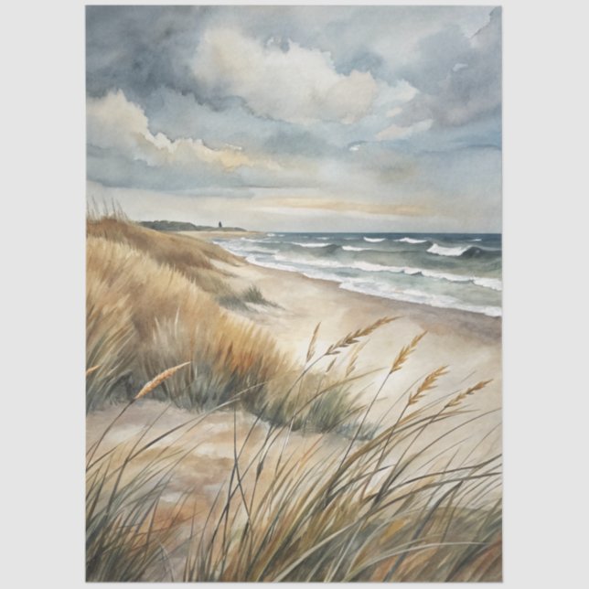 Papel De Seda A Coastal Series Design 37 (Anverso)
