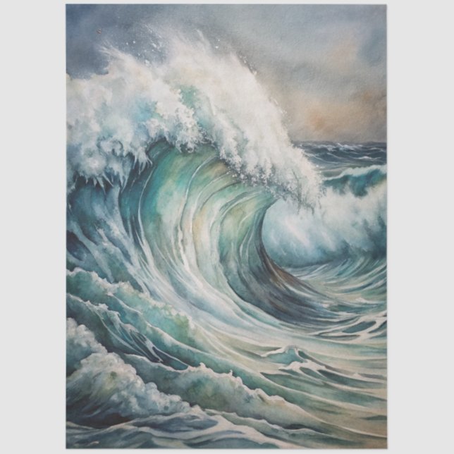 Papel De Seda A Coastal Series Design 41 (Anverso)