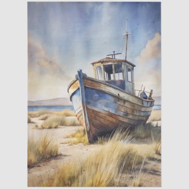 Papel De Seda A Coastal Series Design 79 (Anverso)