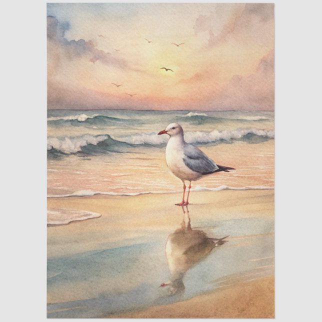 Papel De Seda A Coastal Series Design 84 (Anverso)