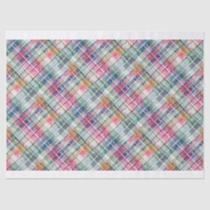 Papel de seda a cuadros retro número 5, amantes de
