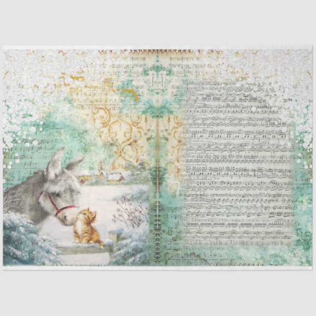 Papel De Seda A Let it Snow Series Design 6 (Anverso)