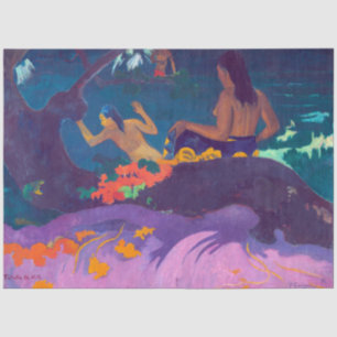 Papel De Seda A orillas del mar, Gauguin