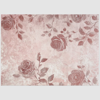 Papel De Seda A Rose and Lace Series Design #10
