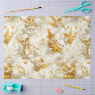 Papel De Seda A Singing Angel Choir Series Design #14