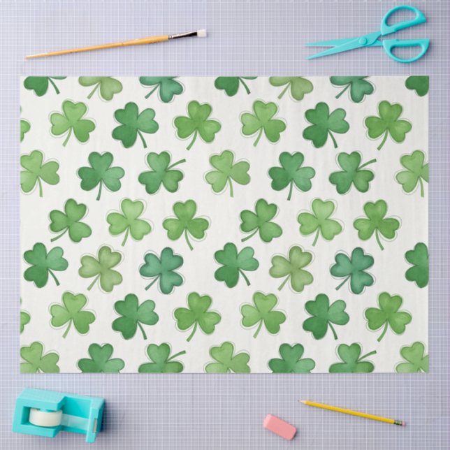 Papel De Seda A St Patrick's Series Design #9 (Artesanía)