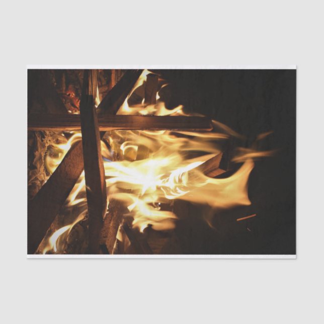 Papel De Seda A través de las llamas (Anverso)