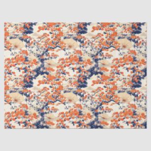 Papel De Seda Abanico de Flor de Cerezo Japonesa Patrón (2)