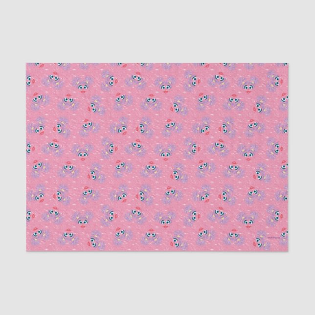 Papel De Seda Abby Cadabby Fur Face Pattern (Anverso)