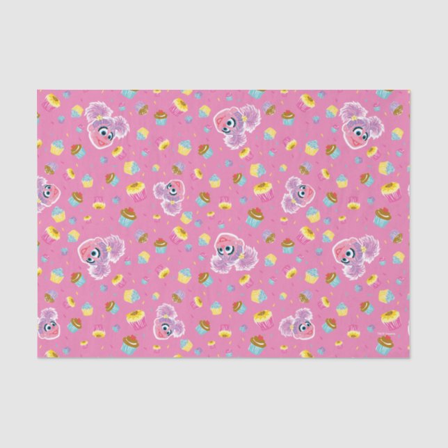 Papel De Seda Abby Cadabby Patrón Fiesta de tarta (Anverso)
