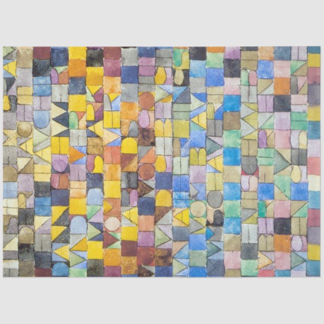 Papel De Seda ABC (Alfabeto), Paul Klee (Anverso)