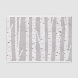 Papel De Seda Abedul Bosque Rústico