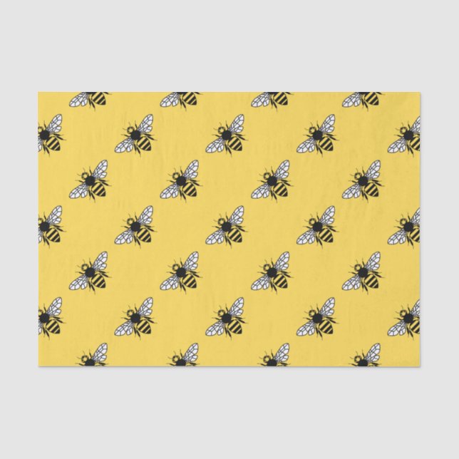 Papel De Seda Abeja de Manchester (Anverso)