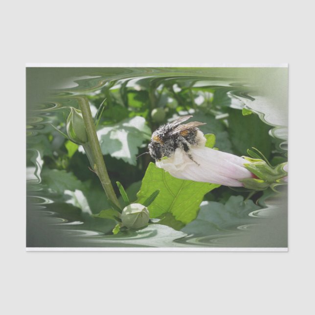 Papel De Seda Abeja en verano (Anverso)