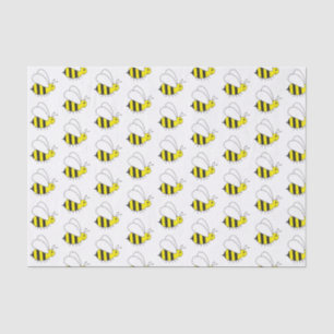 Papel De Seda Abeja pequeña y pequeña