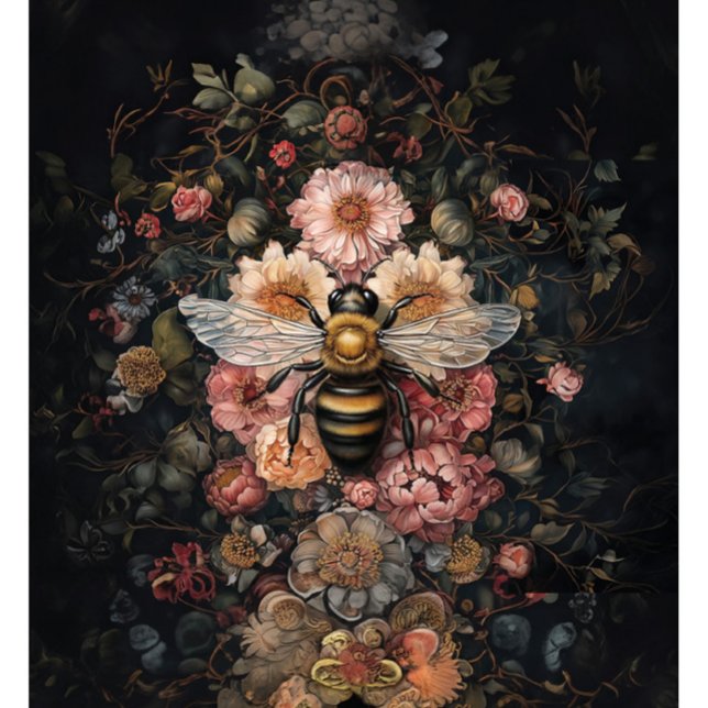 Papel De Seda Abeja y Flor (Subido por el creador)