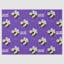 Abejorro Morado 18 x 24 pulg. 