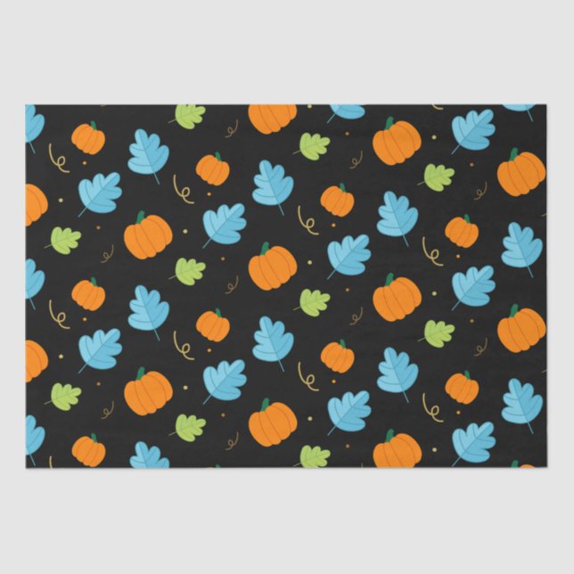 Papel De Seda Abóbora (Anverso)