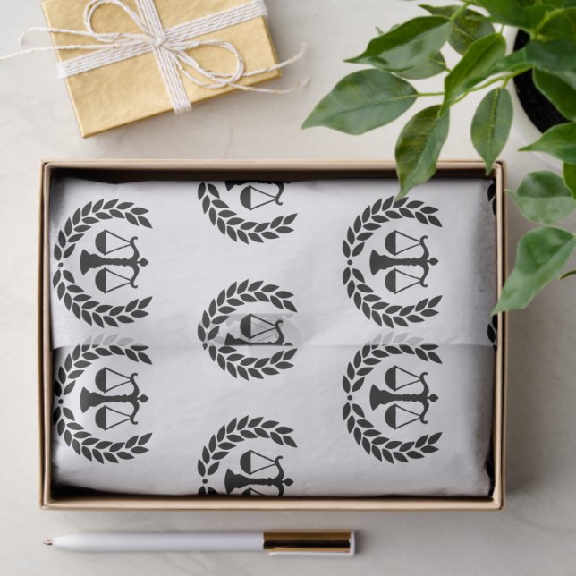 Papel De Seda Abogado de la Facultad de Derecho (Regalo )