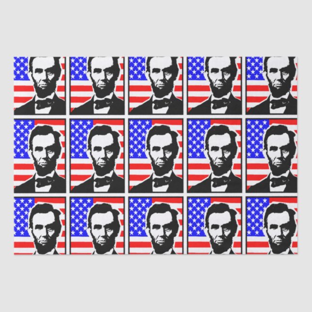 PAPEL DE SEDA ABRAHAM LINCOLN-UNION (Anverso)