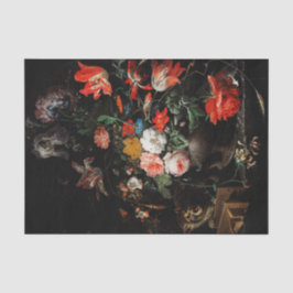 Papel De Seda Abraham Mignon El Bouquet Girado. Floral