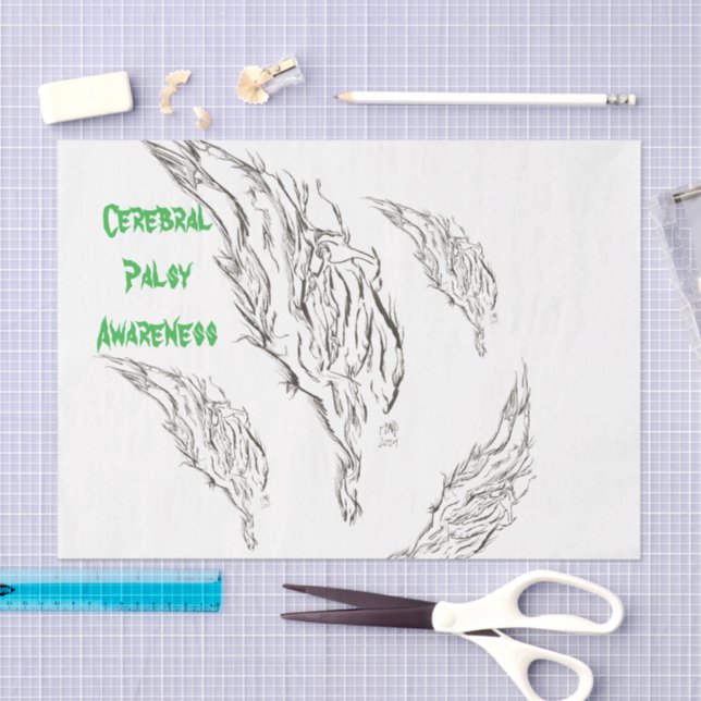 Papel De Seda abstract (Artesanía)