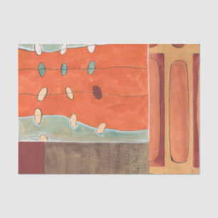 Papel De Seda Abstract Parade of Eggs por Erica J Vess