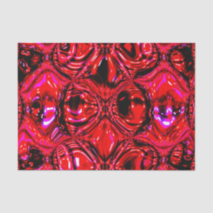 Papel de seda abstracto 'Rojo Fundido'