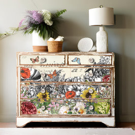 Papel De Seda Abundancia de la descomposición de mariposas botán