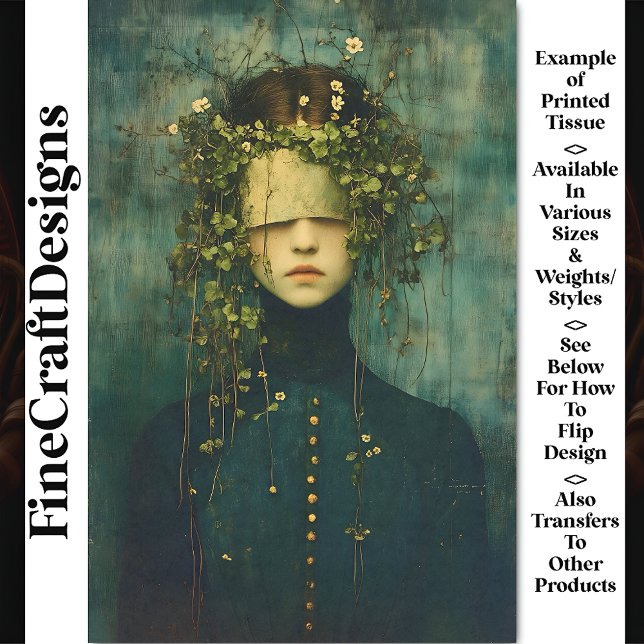 Papel De Seda Academia Oscura Figura botánica BD7 Descodificació (Subido por el creador)